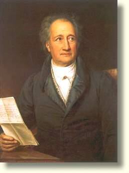 Goethe, gemalt 1928 von Carl Joseph Stieler (1781-1858)