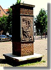 Eckermann-Denkmal im Stadtzentrum Winsens