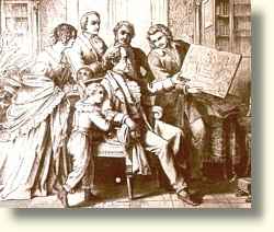 Eckermann im Kreise der Goethe-Familie