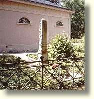 Eckermanns Grabstätte in Weimar (Juli 2002)