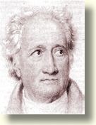 Goethe, nach einer Kreidezeichnung von Josef Stieler, 1828