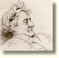 Goethe auf dem Totenbett