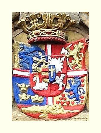 Wappen der Herzogin Dorothea am Winsener Schloss